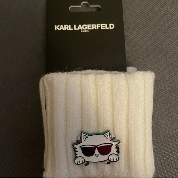Karl Lagerfeld Cat Gloves - Picture 2 of 3